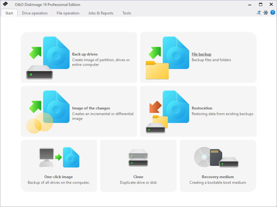 磁盘镜像创建工具 O&O DiskImage v19.1 Build 136 x64 / v18.5 Build 373-秋叶资源网