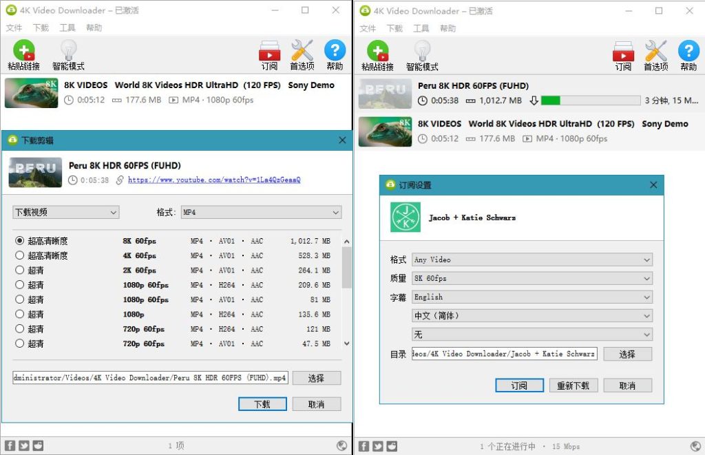 4K Video Downloader v4.32.0.0108/+1.8.2.0111-秋叶资源网