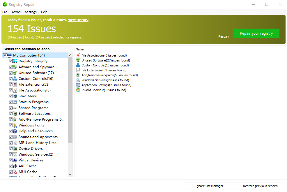 图片[1]-Glarysoft Registry Repair 注册表修复 v6.0.1.13 绿色便携版-秋叶资源网